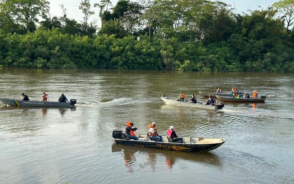 Pesquisadores do Niesa percorrem 530 km na segunda etapa da expedição fluvial sobre o Rio Cuiabá