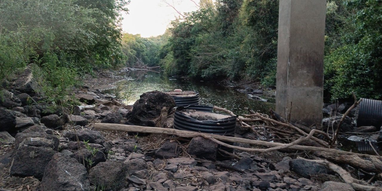 Disponibilidade hídrica do Rio Jangada é a menor do último ano